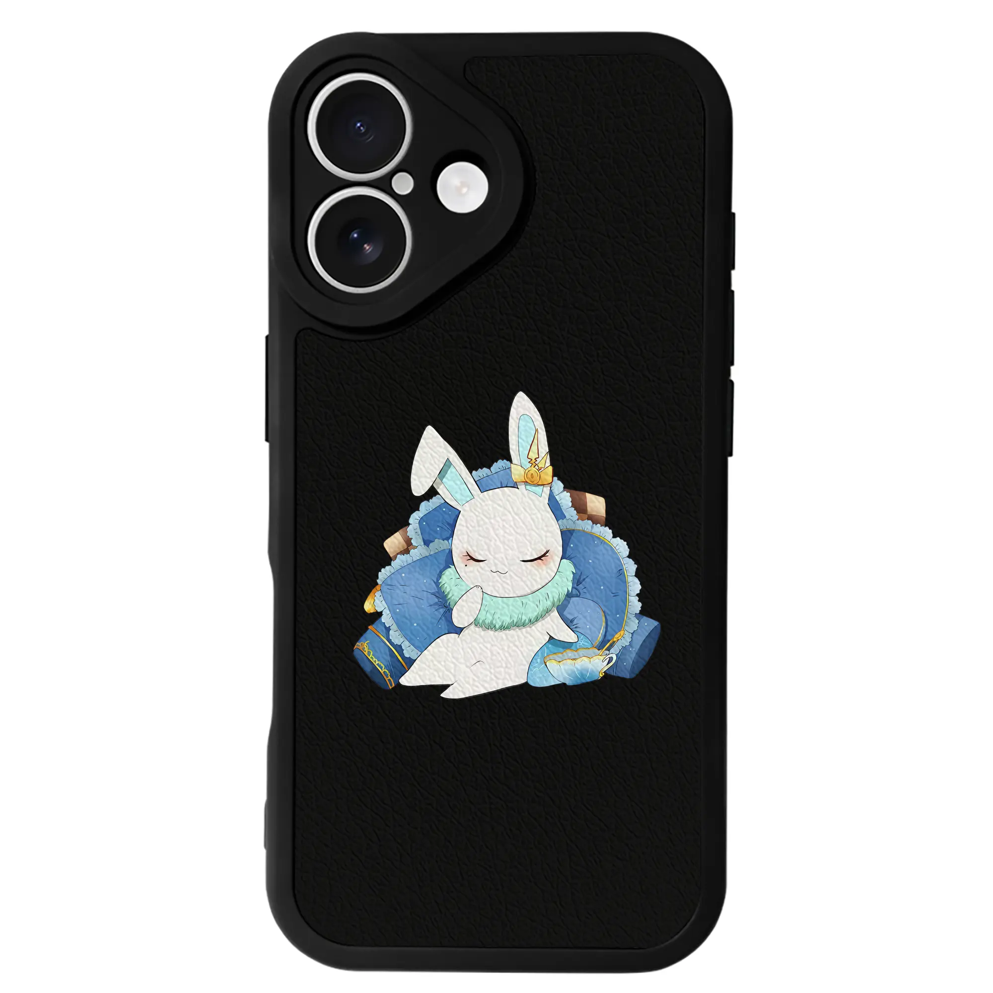 カードキャプターさくら グッズ,モモ - IPhone 16シリーズ対応 ・ シリコンスマホケース ・ レザー調 ・ 高精度フィット ・ 耐衝撃 ・ ワイヤレス充電対応 ・ 精密カット